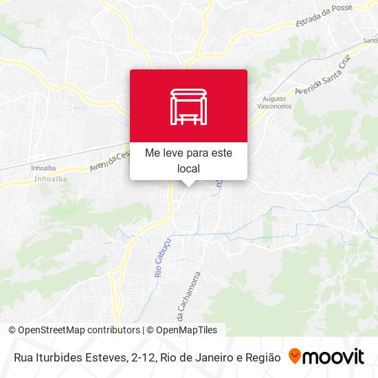 Rua Iturbides Esteves, 2-12 mapa
