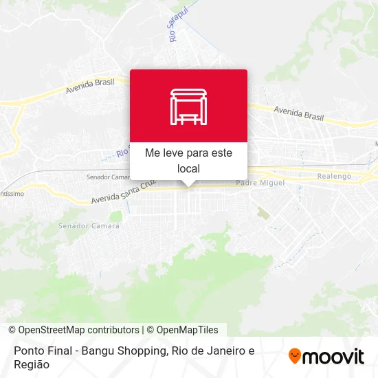 Ponto Final - Bangu Shopping mapa
