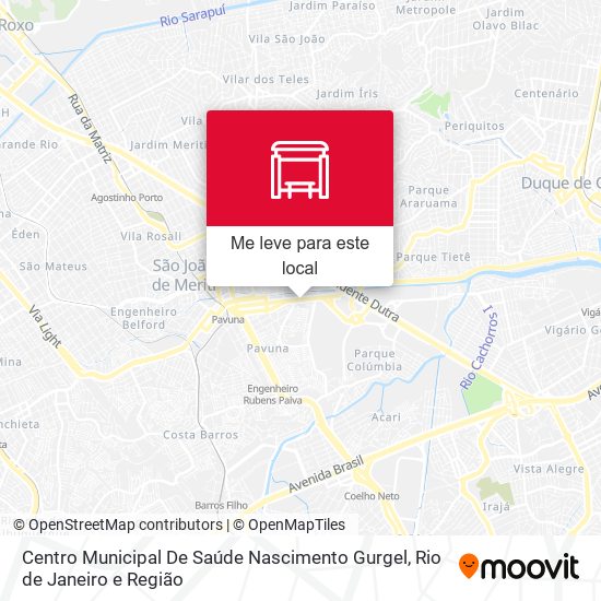 Centro Municipal De Saúde Nascimento Gurgel mapa