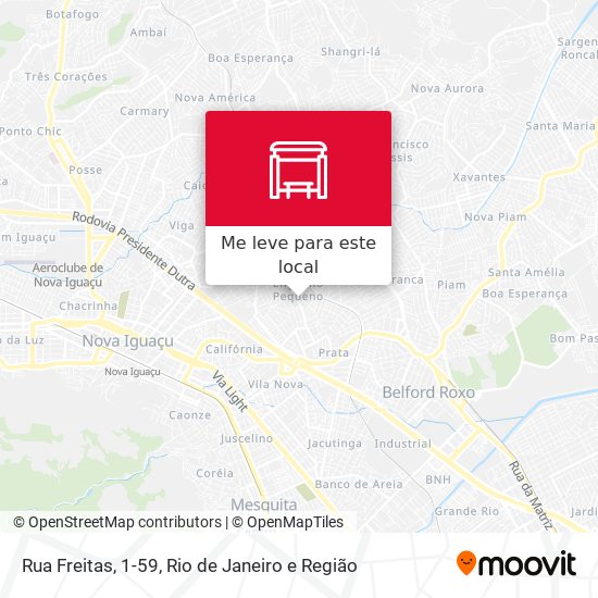 Rua Freitas, 1-59 mapa