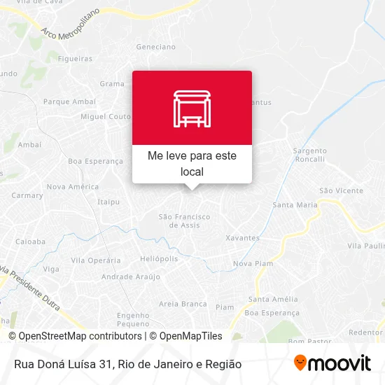 Rua Doná Luísa 31 mapa