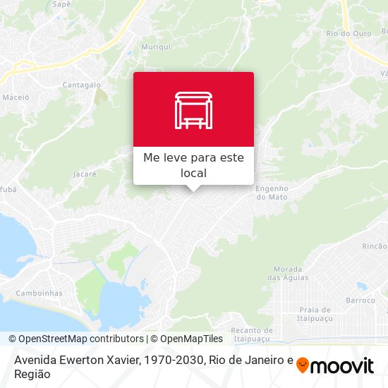 Avenida Ewerton Xavier, 1970-2030 mapa