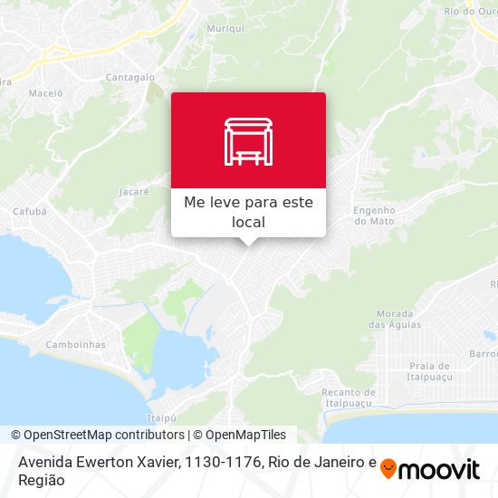 Avenida Ewerton Xavier, 1130-1176 mapa