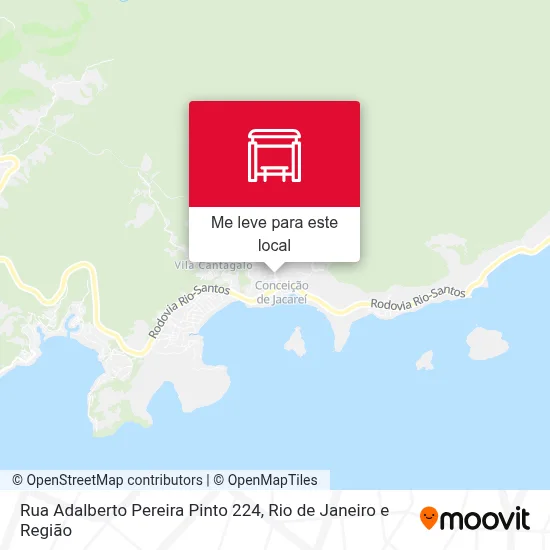 Rua Adalberto Pereira Pinto 224 mapa