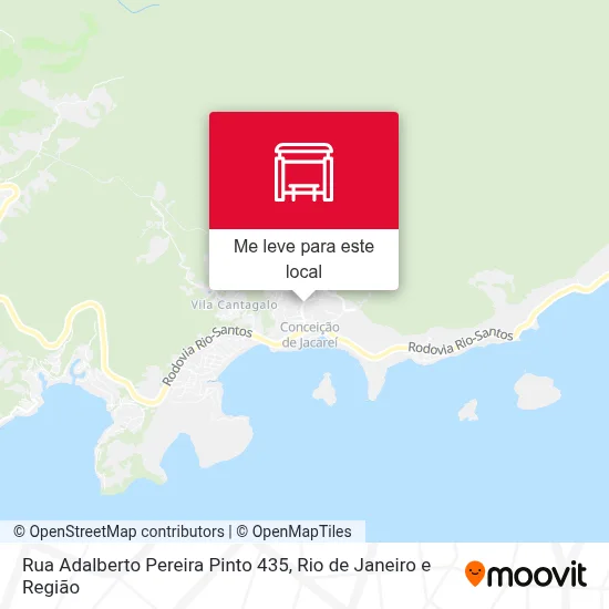 Rua Adalberto Pereira Pinto 435 mapa
