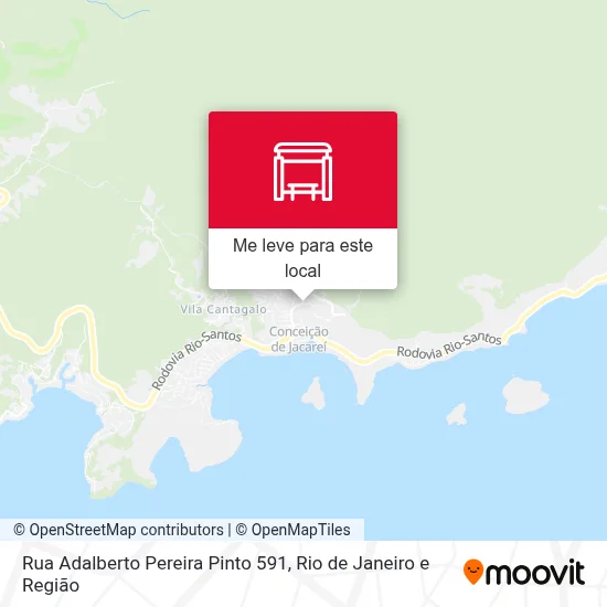 Rua Adalberto Pereira Pinto 591 mapa