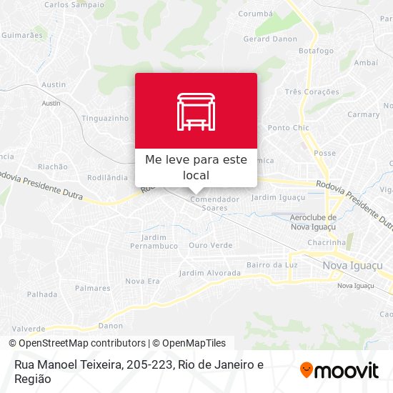 Rua Manoel Teixeira, 205-223 mapa