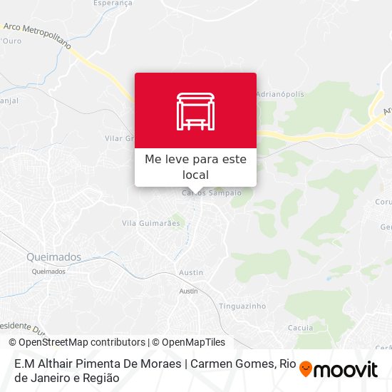 E.M Althair Pimenta De Moraes | Carmen Gomes mapa