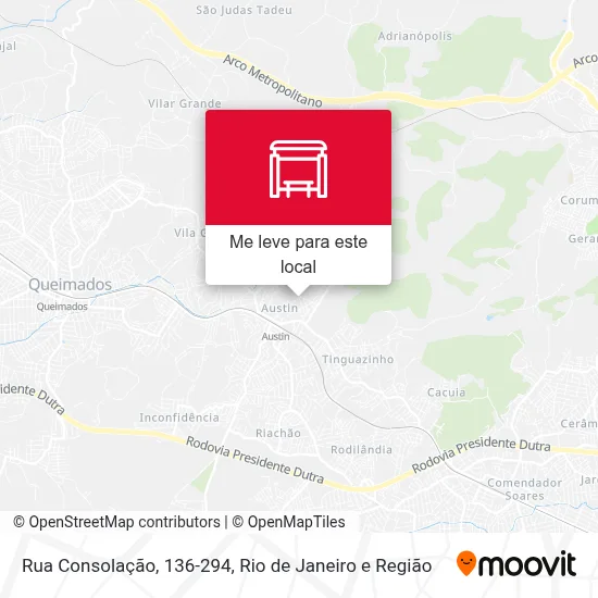 Rua Consolação, 136-294 mapa
