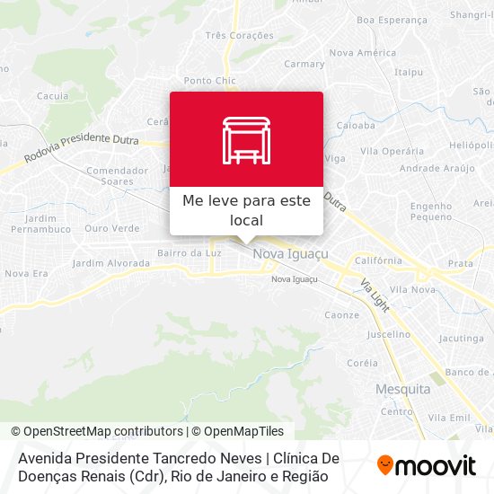 Avenida Presidente Tancredo Neves | Clínica De Doenças Renais (Cdr) mapa