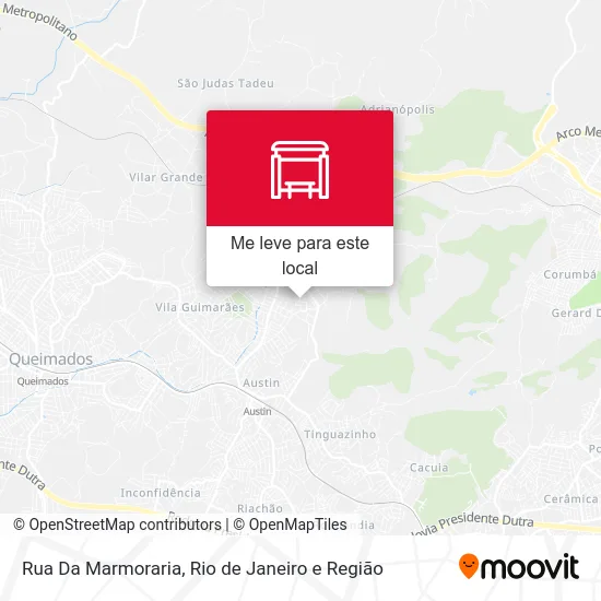 Rua Da Marmoraria mapa