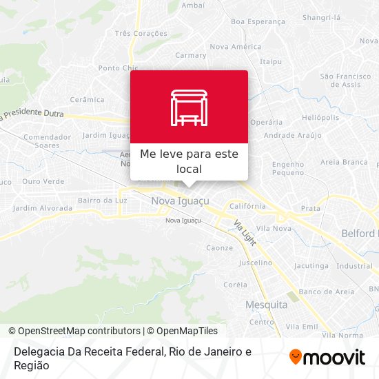 Delegacia Da Receita Federal mapa