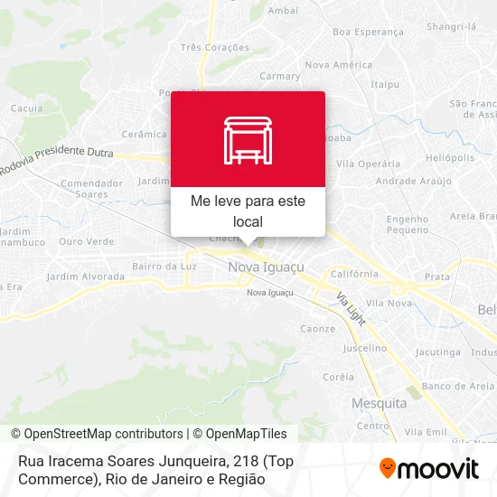 Rua Iracema Soares Junqueira, 218 (Top Commerce) mapa