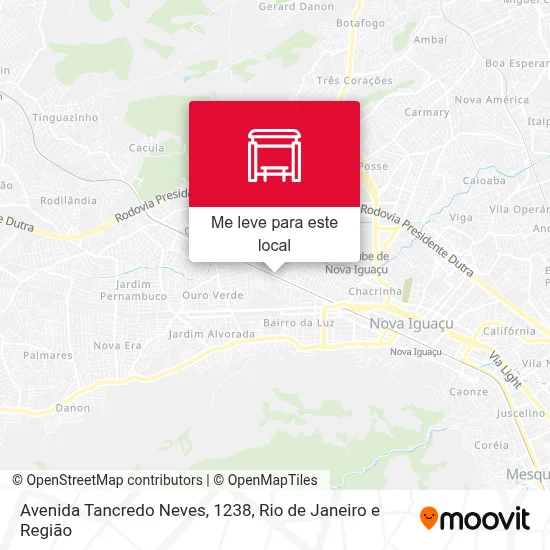Avenida Tancredo Neves, 1238 mapa