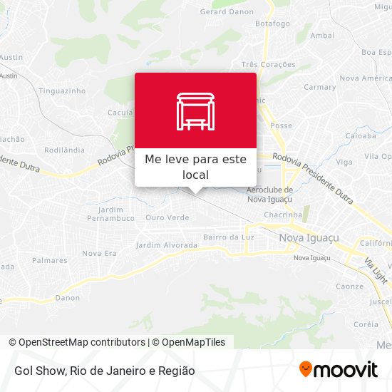 Gol Show mapa
