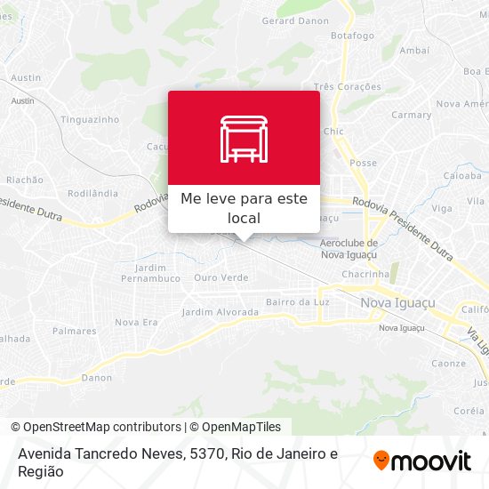 Avenida Tancredo Neves, 5370 mapa