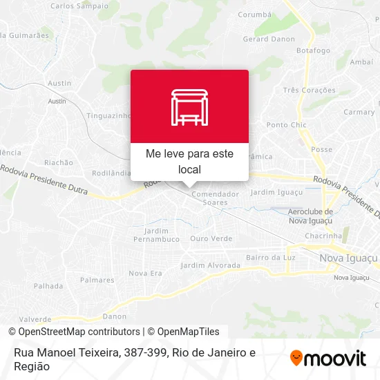 Rua Manoel Teixeira, 387-399 mapa