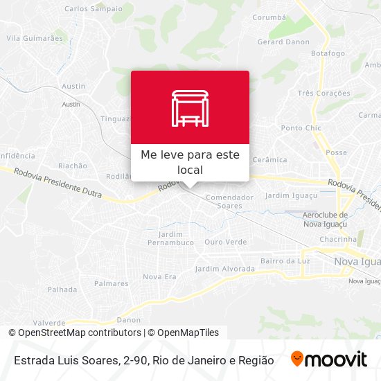 Estrada Luis Soares, 2-90 mapa