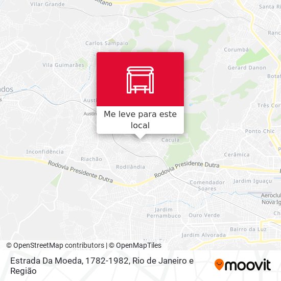 Estrada Da Moeda, 1782-1982 mapa