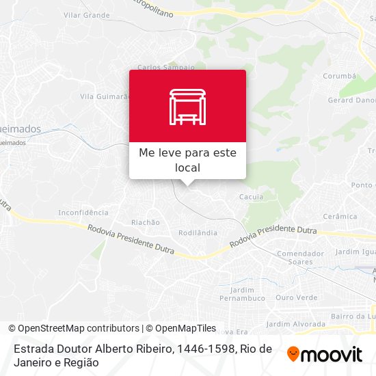 Estrada Doutor Alberto Ribeiro, 1446-1598 mapa
