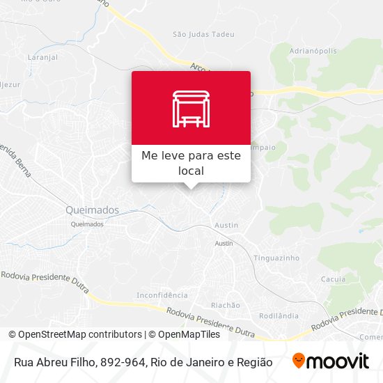 Rua Abreu Filho, 892-964 mapa