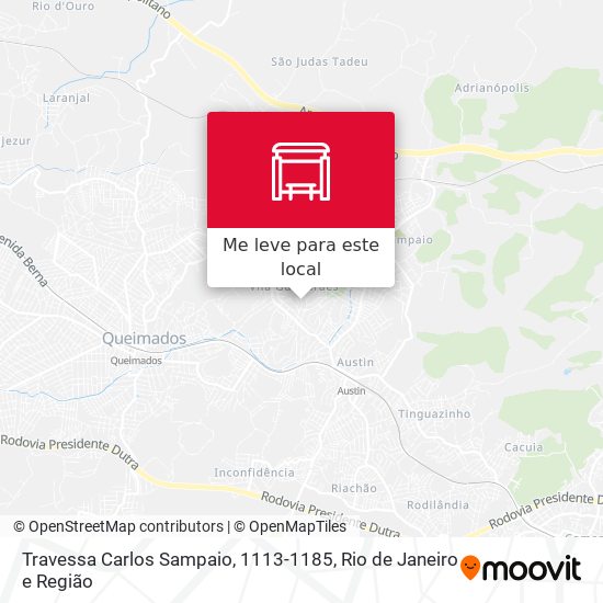 Travessa Carlos Sampaio, 1113-1185 mapa