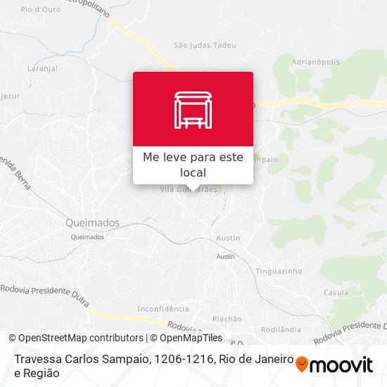 Travessa Carlos Sampaio, 1206-1216 mapa