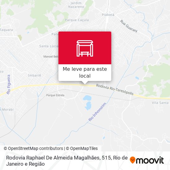Rodovia Raphael De Almeida Magalhães, 515 mapa