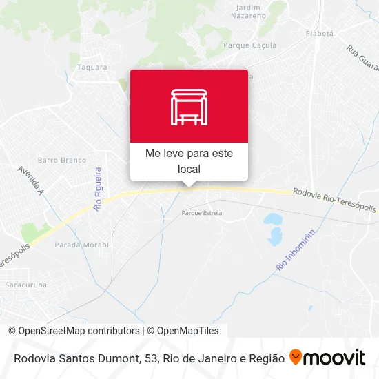 Rodovia Santos Dumont, 53 mapa