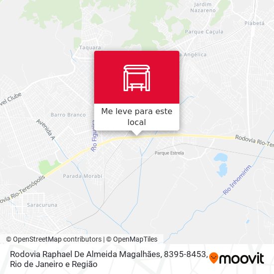 Rodovia Raphael De Almeida Magalhães, 8395-8453 mapa