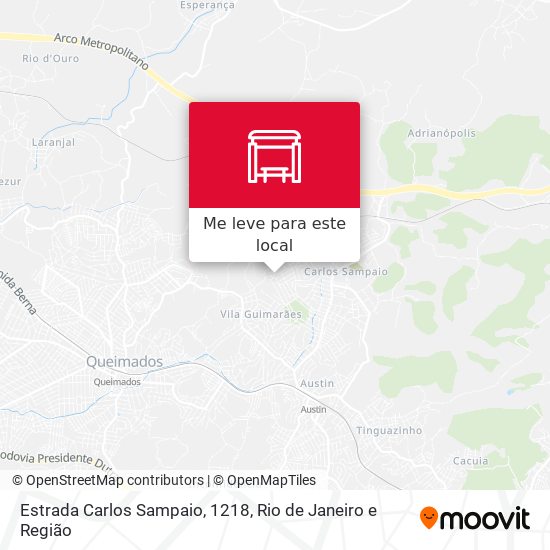 Estrada Carlos Sampaio, 1218 mapa