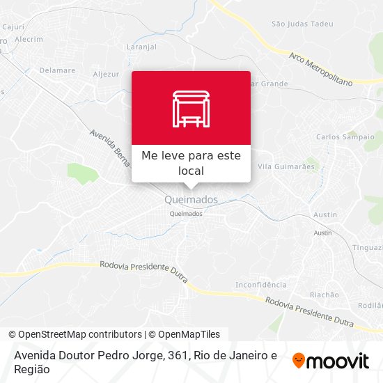 Avenida Doutor Pedro Jorge, 361 mapa