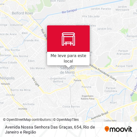 Avenida Nossa Senhora Das Graças, 654 mapa