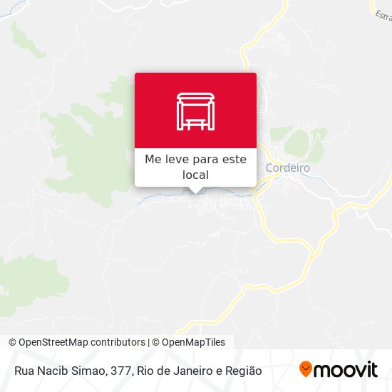 Rua Nacib Simao, 377 mapa