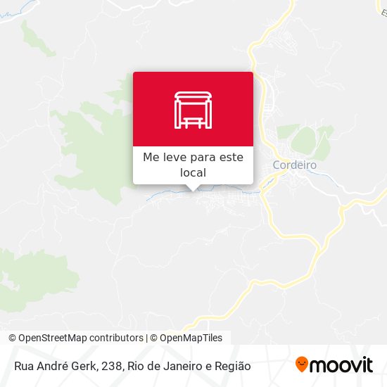 Rua André Gerk, 238 mapa