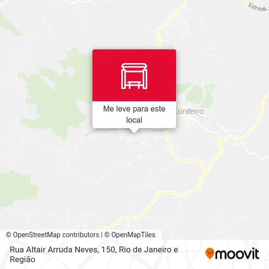 Rua Altair Arruda Neves, 150 mapa
