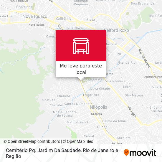 Cemitério Pq. Jardim Da Saudade mapa
