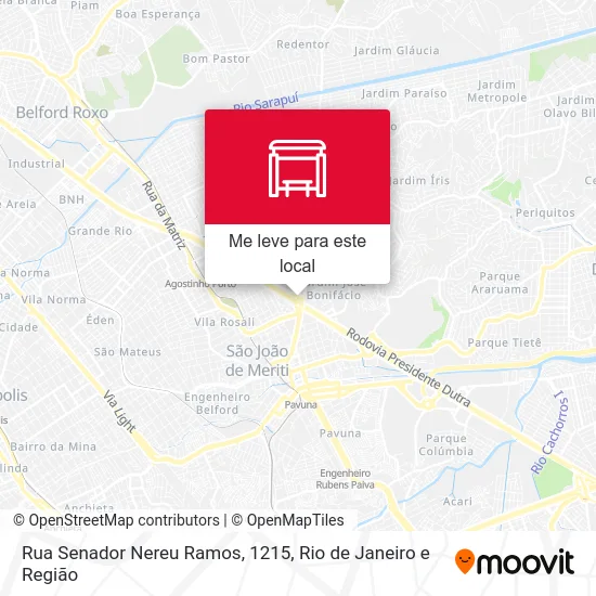 Rua Senador Nereu Ramos, 1215 mapa