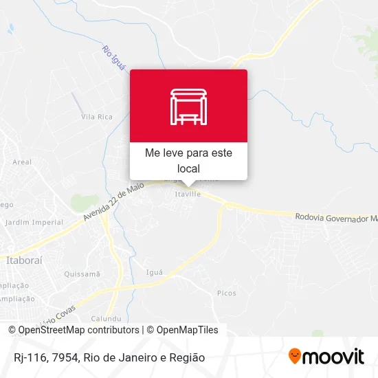 Rj-116, 7954 mapa