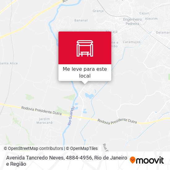 Avenida Tancredo Neves, 4884-4956 mapa