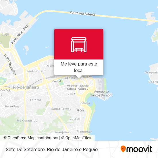 Sete De Setembro mapa