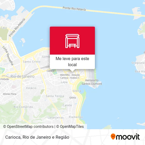 Carioca mapa