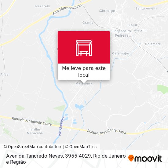 Avenida Tancredo Neves, 3955-4029 mapa