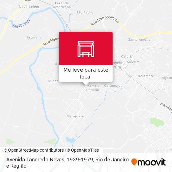 Avenida Tancredo Neves, 1939-1979 mapa