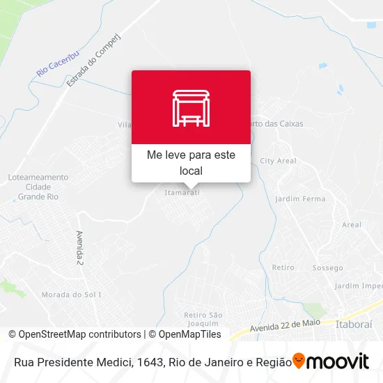 Rua Presidente Medici, 1643 mapa