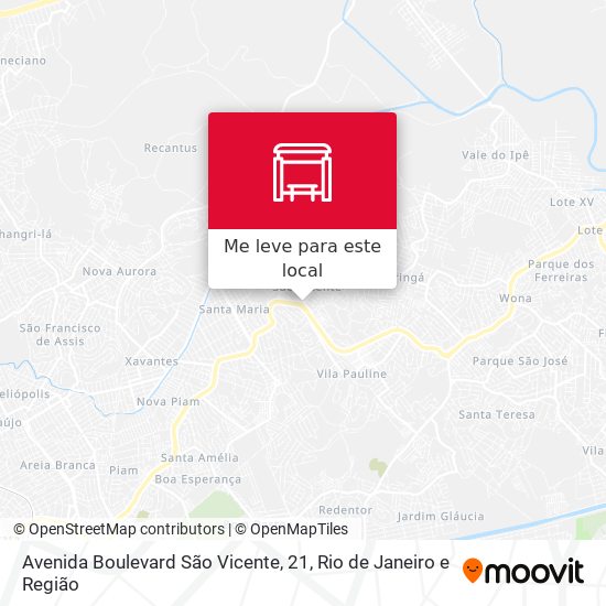 Avenida Boulevard São Vicente, 21 mapa