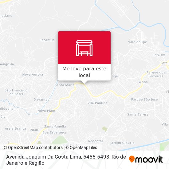 Avenida Joaquim Da Costa Lima, 5455-5493 mapa