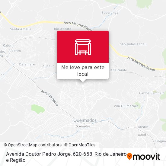 Avenida Doutor Pedro Jorge, 620-658 mapa