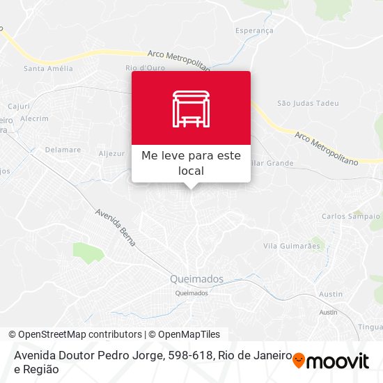 Avenida Doutor Pedro Jorge, 598-618 mapa