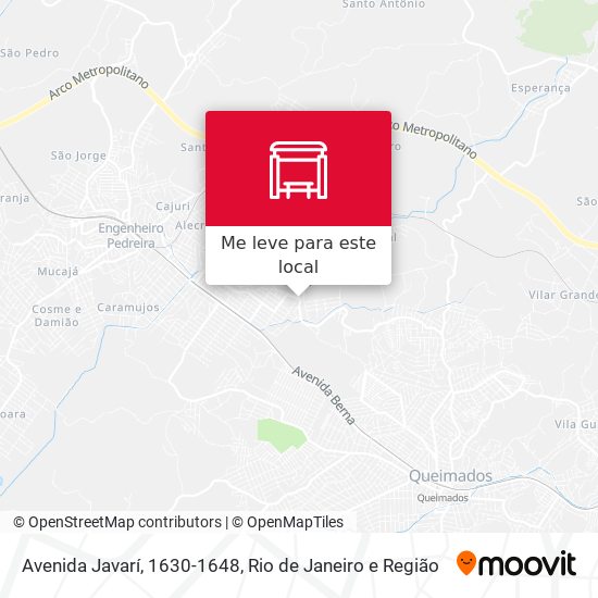 Avenida Javarí, 1630-1648 mapa